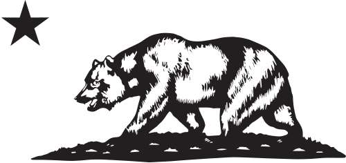 California Flag Bear Logo